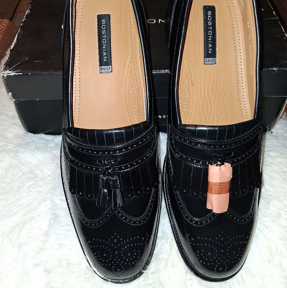 Bostonian Black Men's Dress Shoes